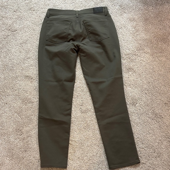 Bundle of 2 Mens Calvin Klein Slim Move 5 pocket pants 33x32 navy & olive green - Picture 7 of 14